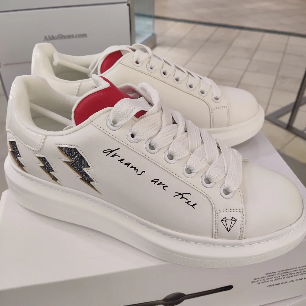 New! Aldo Juparana Flatform Sneakers - Picture 7 of 8
